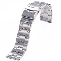 ราคา สายนาฬิกาข้อมือปลายตรงสำหรับ Seiko 5 SKX007 SKX009สาย SKX013หอยนางรมแข็ง316L สร้อยข้อมือเหล็กสแตนเลส (20061521407)