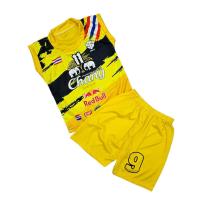 ราคา ชุดบอลเด็ก เสื้อแขนกุด กางเกงขาสั้น ผ้ามัน ไซส์ S M ชุดบอล ชุดกีฬา ชุดเด็กผู้ชาย 9 เดือน 4 ขวบ SPO0001 (20984185860)
