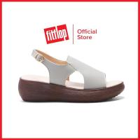 ราคา FitFlops F MODE รองเท้าแตะหนังส้นแบนมีสายรัดด้านหลังสำหรับผู้หญิง (20834888841)