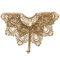 ราคา ปกคอเสื้อปลอมพร้อมสร้อยคอมุกหนังสังเคราะห์แบบจำลองทำเองสีทึบสไตล์จีนปักลูกไม้ผ้าคลุมไหล่สั้นสำหรับตัดเย็บปกเสื้อปลอมปักลายร้าน (20360553459)