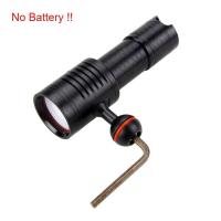 ราคา 6x 5000ลูเมนไฟฉายดำน้ำใต้น้ำ LED สีขาว สีแดง100เมตรนักดำน้ำกล้องวีดีโอถ่ายภาพ แฟลชวิดีโอ (17097136029)