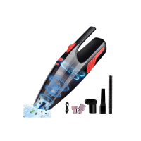 ราคา Handheld Vacuum Hand Vacuum Cordless with High Power Mini Vacuum Cleaner Handheld Powered By Li Ion Battery Rechargeable Quick Charge TechCar Vacuum for Home and Car Cleaning (19843890775)