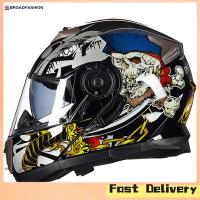 ราคา Broadfashion GXT Helmet Modular Double lens Full Face Motorcycle All Seasons Cycling Helmet (21046466749)
