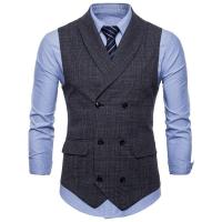 ราคา Waistcoat เกาหลีไซส์ใหญ่ผู้ชายเสื้อกั๊กผู้ชาย เสื้อสูทธุรกิจด้านล่างสลิม สีเทาเข้ม สีเทาอ่อน เสื้อกั๊กเสื้อกั๊กธุรกิจสบาย ๆ (20445802849)
