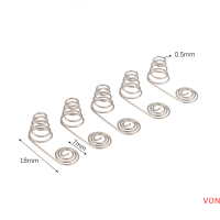 ราคา VON 5ชิ้นแบตเตอรี่ AA ขั้วลบและขดลวดบวกแผ่นสัมผัสสปริงแบตเตอรี่ AA นิกเกิลลวดสปริง (20986279741)