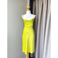 ราคา Summer dress เดรสซาตินตินเชือกผูกหลัง เดรสไปทะเล ชุดไปทะเล (19088290269)