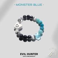 ราคา BASE ON YOU Lucky stone bracelet EVIL HUNTER กำไลข้อมือหินนำโชค (17125367143)