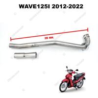 ราคา คอท่อเลส คอท่อสแตนเลส WAVE100 100S 110 ตัวเก่า WAVE110 I 2012 2019 WAVE125 I ปลาวาฬ 2012 2022 และตัว LED (18861148796)