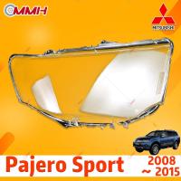 ราคา Mitsubishi Montero Pajero Sport 2008 2015 เลนส์ไฟหน้า ฝาครอบไฟหน้า ไฟหน้ารถยนต์ ไฟหน้าสําหรับ ฝาครอบไฟหน้าตรงรุ่น ฝาครอบเลนส์ headlamp cover ไฟหน้า โคมไฟหน้า (19897565417)