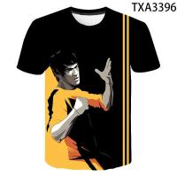ราคา 2023 Hot Sale Bruce Lee 3D Printed T shirt Men Fashion Casual Summer Short Sleeve Women Harajuku Streetwear Round Neck Tops Tees (19757676901)