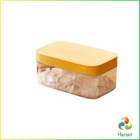 ราคา Harper กล่องใส่น้ำแข็ง ถาดน้ำแข็ง ที่ทำน้ำแข็ง ถาดน้ำแข็งตู้เย็นของใช้ในครัวเรือน ice tray with cover (14830619849)