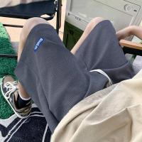 ราคา กางเกงขาสั้นขนาดใหญ่พิเศษชาย M 3XL วาฟเฟิลแบบเรียบกางเกงกีฬาขาสั้นกางเกงลำลองสไตล์เกาหลีกางเกงยีนส์กางเกงยีนส์ DK111 (21210505522)