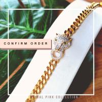 ราคา inspire jewelry สร้อยข้อมือหัวเสือฝังเพชร หรือแหวนหัวเสือฟรีไซด์ฝังเพชรcz งานจิวเวลลี่ งานสวย ปราณีต (14261431495)