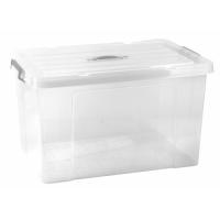 ราคา GOME กล่องเก็บของอเนกประสงค์ 80ลิตร ขนาด 64x45x39 5ซม สีใส TG51027 (9877882306)