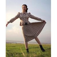 ราคา BLUEEYE Brownny Plaid Pattern Pleated Skirt กระโปรงสีน้ำตาลลายสก๊อตอัดพลีท (6407034716)