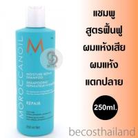 ราคา MoroccanOil Moisture Repair Shampoo 250ml แชมพูบำรุงผมแห้งเสียจากการทำสี ยืด ดัด หรือไดร์ (738240926)
