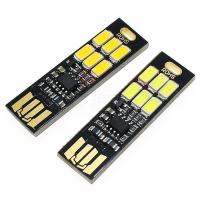 ราคา Mini Protable USB Night light 6leds Book lights 5V For PC Laptops Computer Mobile Power Camping Lamp (21196827921)