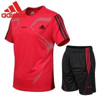 ราคา ของแท้อย่างเป็นทางการ กระเป๋าadidas official store อาดิดาสกีฬาชุดผู้ชายเสื้อยืดแขนสั้นกางเกงขาสั้นหลวมวิ่งกางเกงขาสั้นฟุตบอล (14239157966)