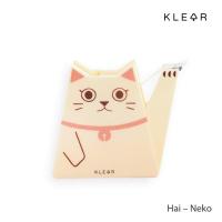 ราคา KlearObject Hai neko tape dispenser แท่นใส่สก๊อตเทป แกน 1 นิ้ว แท่นตัดเทปใส แท่นตัดสก๊อตเทป วางทับกระดาษ รูปแมว แท่นตัดเทป แท่นตัดสก๊อตเทป ที่ตัดเทป (12951425931)