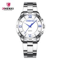 ราคา CHENXI Chenxi brand steel belt couple watch large dial mens and womens models 027C Fangsheng clock QYUE (19771330994)