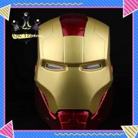 ราคา ของขวัญวันเด็ก Disney Marvel Avengers Iron Man Helmet Mask Cosplay 1 1 Led Light Action Figure Toys (21013374887)
