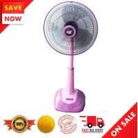 ราคา พัดลมสไลด์ 3 ใบพัด 16 นิ้ว รุ่น CSF 5162 สีชมพู ส่งด่วน Kerry Express (19785579394)