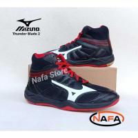 ราคา Mizuno THUNDER BLADE Voly Shoes 2 MID MIZUNO VOLLY รองเท้าผ้าใบลําลอง เหมาะกับการเล่นกีฬา (16455952322)