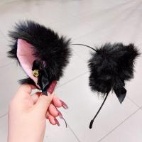ราคา ที่คาดผมหูจิ้งจอกสำหรับเด็กผู้หญิงที่คาดผมหูแมวผ้ากำมะหยี่เกาหลี (9231123779)