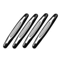 ราคา 4ชิ้นป้องกันประตูรถยามแถบป้องกันรอยขีดข่วนอัตโนมัติยางกันชนสติ๊กเกอร์รถประตูขอบป้องกันรถตกแต่ง (10399866736)