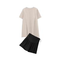 ราคา YFชุดเสื้อคลุมท้อง สไตล์เกาหลี ผ้าเนื้อนิ่ม ยืดตัว ใส่สบายมากๆ กางเกงปรับได้ตามขนาดครรภ์ ใครหาชุดใส่วันชิลๆ (21142048862)