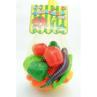 ราคา ชุดผักและผลไม้ จำลองพลาสติก บรรจุในถุงตาข่าย (14999116405)