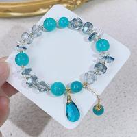 ราคา สร้อยข้อมือคริสตัลสำหรับผู้หญิงสไตล์เกาหลีสวยงามจี้เครื่องประดับหยดน้ำแอเมทิสต์แบบเรียบง่าย (20620007302)