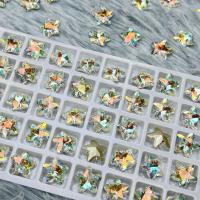 ราคา พลอยเทียม K9 คุณภาพสูง ทรงดาวทะเล 12มม เครื่องประดับพลอยเทียม (19276687248)