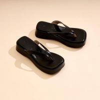 ราคา 25twentyfives Waffle รองเท้าส้นขนมปังหูหนีบ สูง1 5นิ้ว สายคาเฟ่ต้องมี (18002643095)