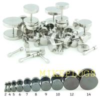 ราคา จิวหูดัมเบลเลส หน้ากว้าง 2 16mm 1ชิ้น สีเงิน ดำ รุ่น DB00 จิวหู จิวหูห่วง จิวห่วง จิวหูแฟชั่น จิวหูผู้ชาย จิวหูผู้หญิง (336037140)