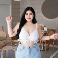 ราคา บราครอปลูกไม้ สาวอวบ งานตะขอหลัง แต่งชายทรงระบาย สายบ่าแต่งระบาย ผ้านิ่ม เซ็กซี่สุดๆ มี2สี (21207477791)