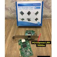 ราคา 1000Mbps Gigabit Ethernet อะแดปเตอร์ PCI Express PCI E การ์ดเครือข่าย 10 100 1000M RJ 45 RJ45 LAN Adapter แปลงเครือข่าย Controlle (10645523411)
