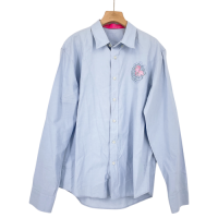 ราคา PLAYHOUND เสื้อเชิ้ตแขนยาว สีฟ้า Used Like New Preloved (20604771556)