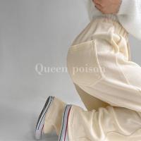 ราคา DFHJADGA Lemon Studio กางเกงขายาว กางเกงวอร์มผู้หญิง เสื้อผ้าแฟชั่น กางเกงสาวอวบ TJL070 (20348193431)