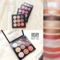 ราคา อายแชโดว์ ทาตา SIVANNA4002 Sivanna Velvet Eyeshadow HF 4002 (19230992144)