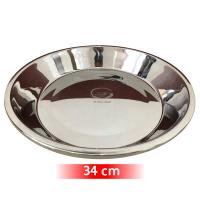 ราคา ถาดสแตนเลสกลม ลึก หนา ถาดกลมสแตนเลส ถาดอเนกประสงค์ (13084097604)