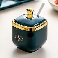 ราคา กล่องปรุงรสชั้นวางห้องครัวเครื่องเทศภาชนะชุดขวดเครื่องปรุงขวดใส ขาว เขียวสีขวดรสชาติที่มีฝาปิด (16708608386)