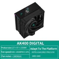 ราคา DEEPCOOL AK620สีขาว สีดำ6 Heatpipes CPU Cooler Twin Towers สำหรับ Intel 12th Generation LGA1700 2011 115X 1200 AM4 (20888591796)