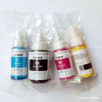 ราคา หมึกแท้ Canon ink inkjet GI790 BKCMY nobox แคนนอน ink หมึกอิงค์เจ็ท 4สี CMYK สีละ 1 ขวด ไม่มีกล่อง 4 ขวด ใช้กับ Canon G Series ทุกรุ่น cat inks (21210589080)