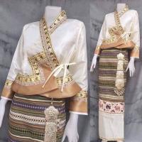 ราคา ชุดพื้นเมืองเหนือ ชุดสิบสองปันนา ชุดล้านนา ไม่รวมตุ้งติ้ง ซิ่นบัว ผ้าถุงลายบัว ชุดชาวเหนือ ชุดเพื่อนเจ้าสาว ชุดสู่ขวัญ (19361395899)