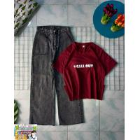 ราคา Kero shop กางเกงยีนส์เสื้อยืด เซทสุดคุ้ม (9755811090)