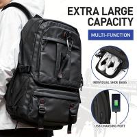 ราคา rifeikai 1pc New Fashion Outdoor Hiking Backpack Large Capacity Backpack Mens Travel Bag Computer Backpack Waterproof Backpack Multi layer Design Backpack With USB Charging Port (20310549697)
