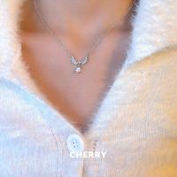 ราคา สร้อยคอสีชมพูพร้อมจี้รูปผีเสื้อ Y2K สร้อยคอหินพระจันทร์รูปหัวใจและเครื่องประดับอัญมณีสำหรับผู้หญิง (18819719493)