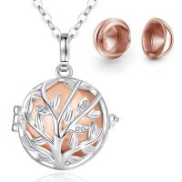ราคา EUDORA Urn Cremation Pendant 18mm Fashion Crystal Tree Cage Locket Ash Holder Keepsake Capsule Necklace Hollow Ball DIY Jewelr (16493372872)
