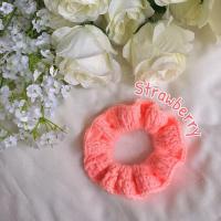 ราคา โดนัทมัดผม ยางรัดผม หนังยางรัดผม ไหมพรม Handmade scrunchies (10769354852)